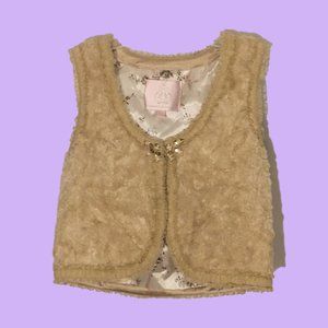 Rebecca Taylor Faux Fur Vest, 2
